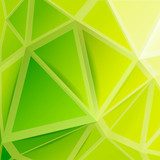 Citron vert géometrique - Abstraction