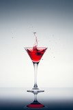 Temps pour un cocktail rouge