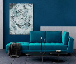 turquoise a la mode et raffine retros tableaux tableaux demural